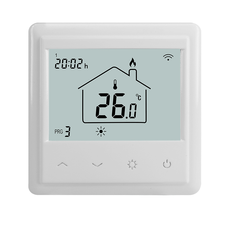 big LCD heating thermostat