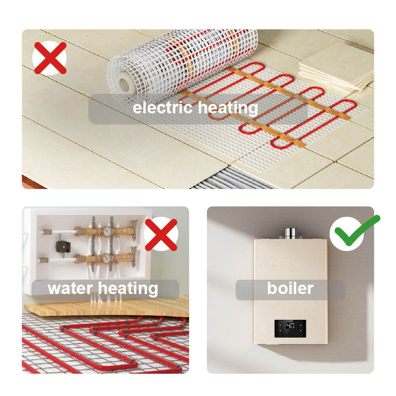 Digital Programmable Wired Boiler Heating Thermostat