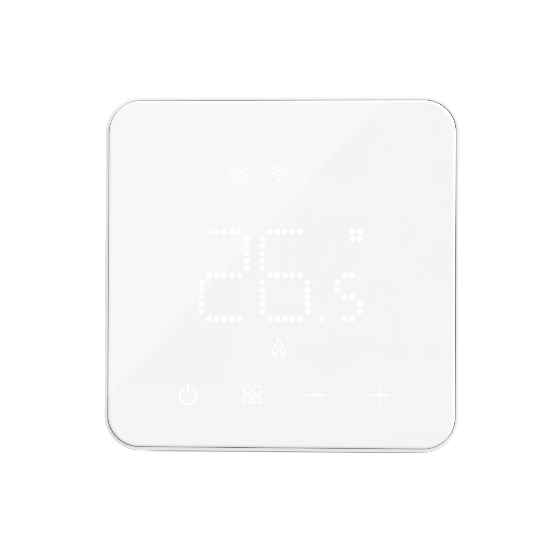 Battery LED Display Underfloor Heating or Ceiling Cooling WiFi Thermostat