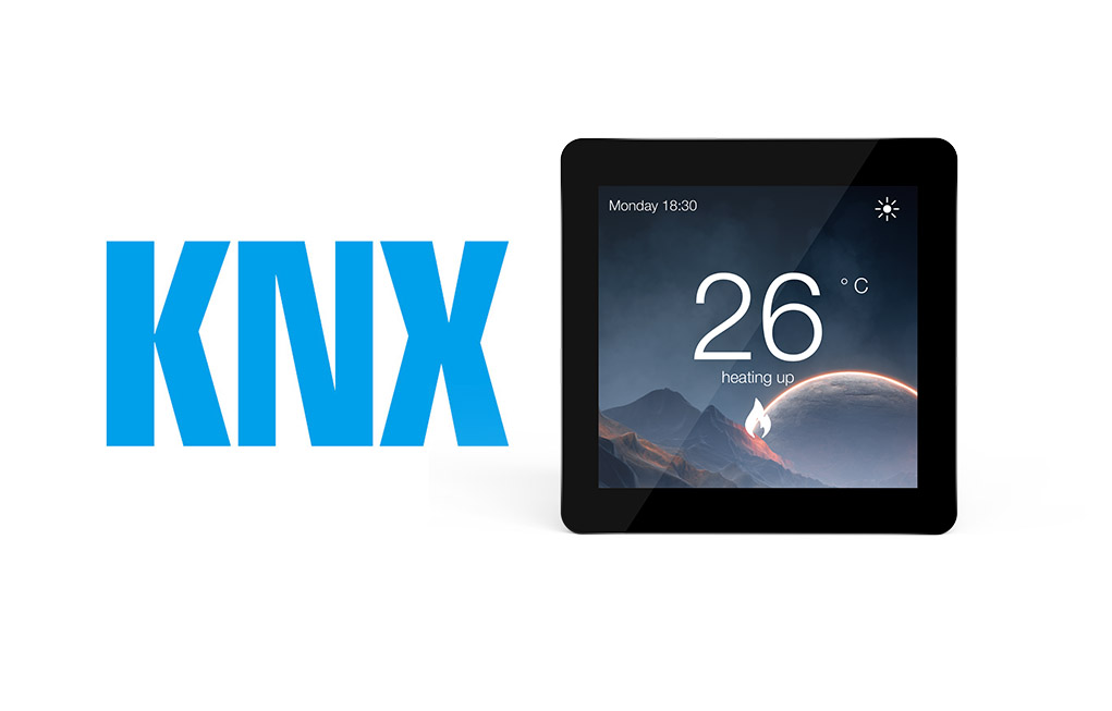 KNX Thermostats for Heating and Cooling