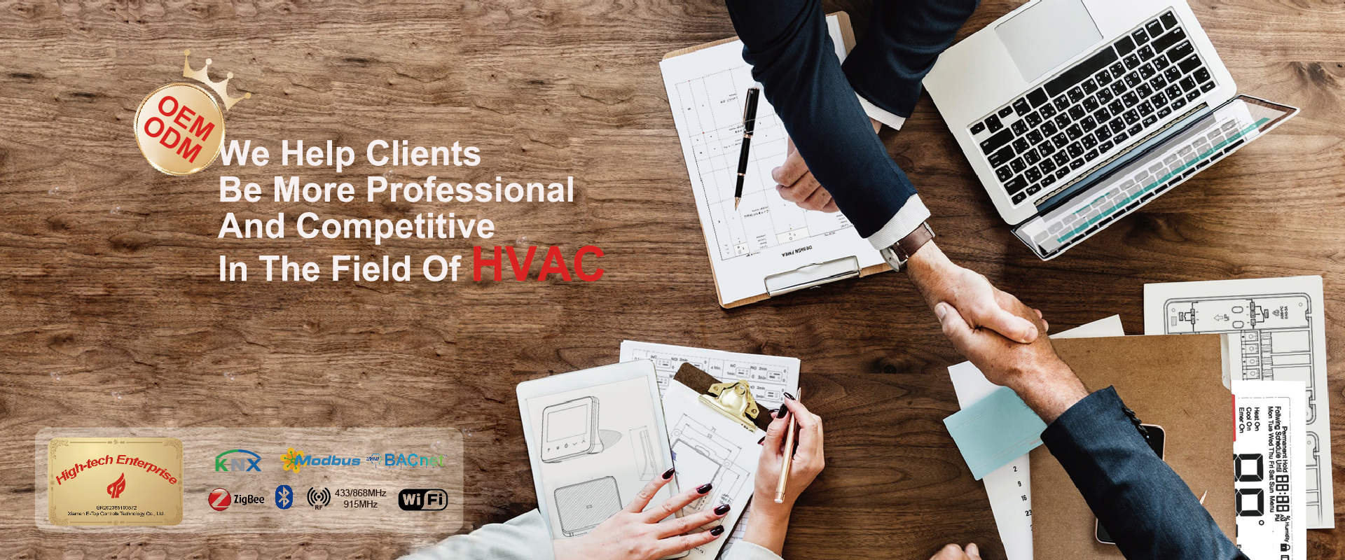 We help clients be more professional and competitive in the field of HVAC.