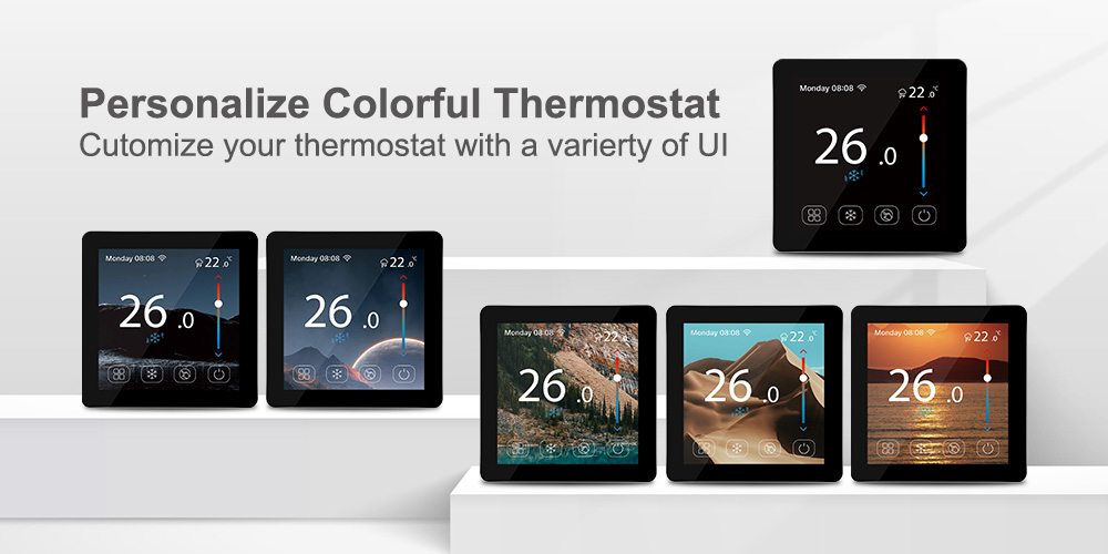 E-Top color screen thermostat manufacturer 