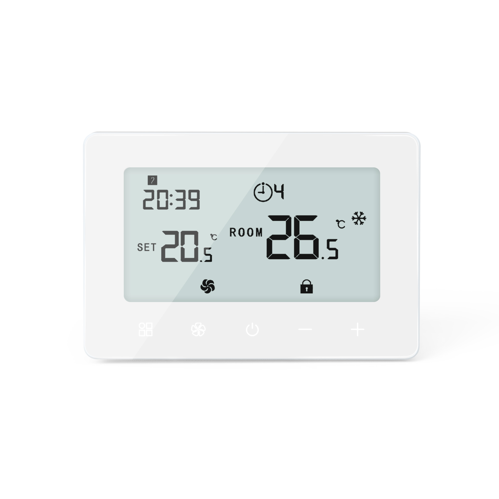 Wall Mounted Modbus WIFI HVAC Thermostat