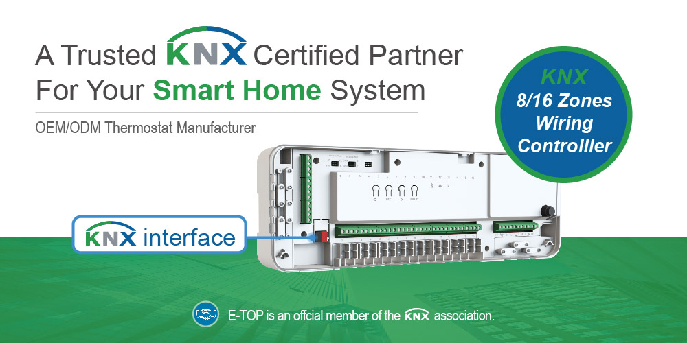 KNX wiring box KNX 8 zonese wiring controller