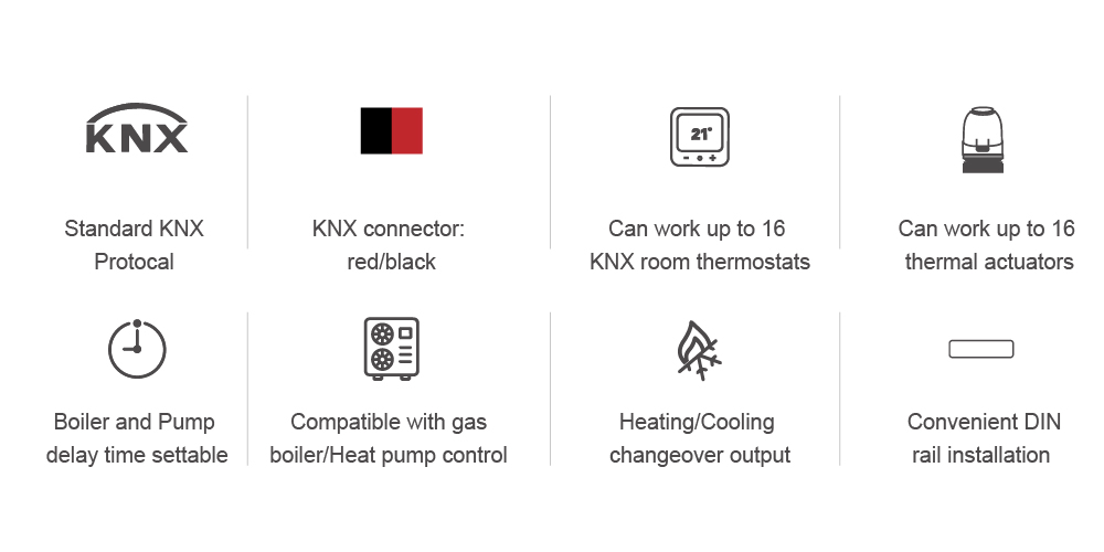 KNX thermostat manufacturer 