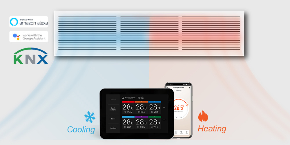 KNX smart homes thermostats