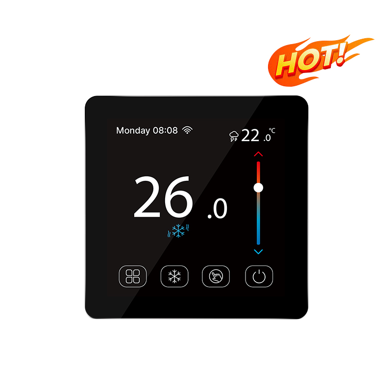 Full touchscreen thermostat